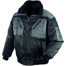 Chaqueta de piloto Oslo 4-en-1 – 4031301033257 – 60% poliéster, 40% algodón, 100% poliéster interior – Dos bolsillos con cremallera