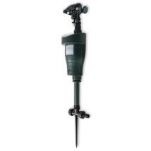 Vidaxl Jet-spray Animal Repellent With Pir Sensor Dark Green