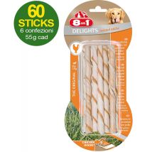 60 Rotolini Delights Con Carne Di Pollo -offerta Risparmio 6 Confezioni Da 10 Rotolini Ciascuna