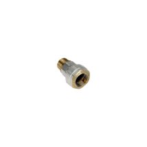 Kronos Push Messing-klemmverbinder Mit Ag - Für Stahlrohr Ø 26,9 Mm X 3/4 Zoll Ag (dn 20) Dvgw Acs