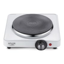 Cuisinière Électrique Adler Ad 6503, 1500w, Plaque De Cuisson 1 Brûleur, Foyer 185 Mm