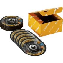 Disco De Corte Rhodius 211077 Acero Inoxidable 125 Mm 25 Piezas