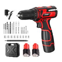 Taladro atornillador CID1251BCA 12V – Batería de litio 1500 mAh – 35 Nm – 18+1 posiciones de par – Incluye 2 baterías y cargador
