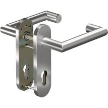 Ogro - Poignée Porte Fs Core+8907/7051k Alu.al D/d Ts 38-63mm Pz Rd Gauche/droite