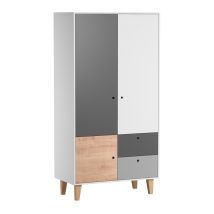 Schrank , Holzoptik, 201.50cm