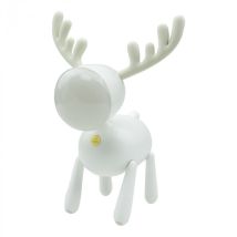 Veilleuse Enfant Cerf Blanc + Câble Usb Tactile 1w Mw20535