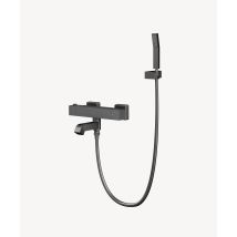 Lookshop - Miscelatore Termostatico Da Parete Per Vasca Da Bagno In Metallo Gun - Sirius
