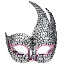 Boland 00286 Maschera Mosaico Veneziano Argento