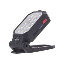 Lampada Da Lavoro Ricaricabile Xanlite, 450 Lm, 30 Metri, Nera Sans Marque