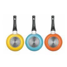 Sartén Indubasic 14 cm – Aluminio – Fondo Inox – Mango Bakelita – Ideal para inducción
