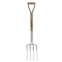 Outils Et Nature – Forca da scavo tradizionale in acciaio inossidabile – 3 denti – 10 anni di garanzia