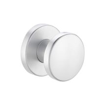 Eloxierter Türknopf 50mm – Silber – Aluminium – Für Außentüren – EDI OT-Knopf 1052/7020
