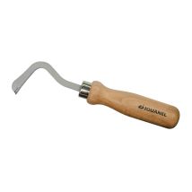 Jouanel – 17832840 – Garra de zinc con punta de carburo – Mango de madera – Ideal para cortar chapas de zinc