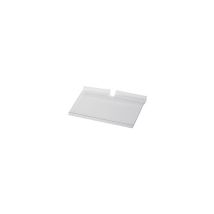 Etui Porte-étiquette. Longueur 75mm Hauteur 52 Mm Plastique Transparent - Bohnacker France