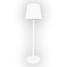 Moderne Tischleuchte, Weiß, Konischer Schirm, Variable Farbe, Led, 2 W, Toscana Milagro