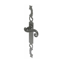 Bouvet - Conjunto Puerta Rústica Aquitania Hierro Cementado - Llave L - Es45la9132
