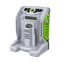 EGO – 2,5-Ah-Akku Schnellladegerät – LED-Anzeige – Lüftergekühlt – 700W – Intelligentes Batteriekontrollsystem