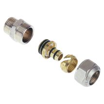 Raccordo A Stringere Diritto 'art. 531 / 541 / 591' 'art.591' - 26 X 3/4 - Maschio - Icma
