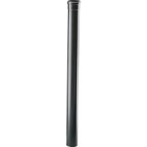 Save - Tubo Per Stufa Pellet Acciaio Nero 100 Mm 10 Cm Lunghezza 100 Cm