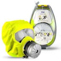 Dräger Parat 7530 Cagoule D'Évacuation Industrielle & Incendie Cagoule Auto-sauveteur Avec Filtre Combiné Abek Co P3