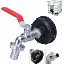 Ibc Tank Adapter 1/2 Thread Connector, 1000l Tank Faucet Rainwater Catcher Faucet, Outlet Faucet Fitting Valve Tap Garden Hose Fittings
