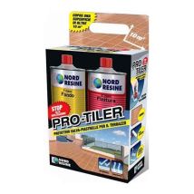 Pro-Tiler in Kit (5+5 L) – Protezione contro infiltrazioni d'acqua – Superficie trattabile 50 m² – Nord Resine