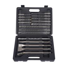 Xpotool Set Di Punte Scalpelli Per Attacco Sds-plus 17pz Per Muratura Cemento