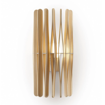 Neuwertig] Fabbian Stick Holz-wandleuchte Wandlampe Beleuchtung Innenraum Lampe Leuchte