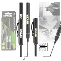 Tracer - Bau-marker Mit Langer Feder, Geeignet Für Tieflochmarkierung Bis Zu 40mm Tiefe