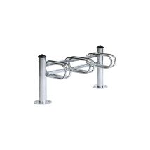 Support vélo 3 emplacements simple face – Acier galvanisé – Dimensions : 1064x374x465 mm – Rangement pour vélo – MERCURE