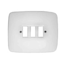 Solera 3-Element-Platte 422 – Groß – Modernes Design – Robuster Kunststoff – Einfache Installation – 8,5 x 8,5 cm