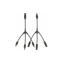 Asupermall - Adattatore Connettore Cavo Pannello Solare Mc4 A Y, 1 Coppia M/fff E F/mmm - 1 Coppia M/fff E F/mmm