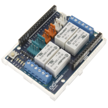 Arduino Shield 4 Relés – 5V, 140 mA, 48V, 60W, 52x29x74 mm – Control de dispositivos electrónicos