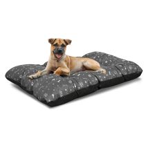 Hundebett Prestige Kissen 120x80 Cm Wasserdicht Silberknochen