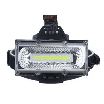 Headlamp, Led Cob Rechargeable Headlamp With High Brightness, Waterproof Work Light For Camping, Fishing, Hiking, Large Battery Container [energy 