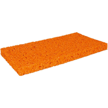 Kronen Hansa - Belag Für Kunststoff-reibebrett Schwammgummi Grob 280 X 140 Mm X 10 Mm