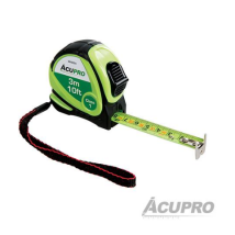 Metro Flessometro A Nastro Con Corpo In Abs Ergonomico-5 M X 25 Mm