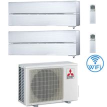 Mitsubishi Kirigamine Style Wifi R32 Perlweiß Dual Split Inverter Klimaanlage 9000 + 9000 Btu Mit E.u. Mxz-2f53vf Klasse A+++/a++