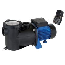 Spp 400 Ft Pompa Per Pisci, Pompa Per Filtro, Pompa Per Circolazione Con Timer, Fino A 10.000 L/h, Colore Nero E Blu - T.i.p.