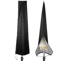Housse Parasol Extérieur Imperméable Anti-uv Oxford, Pour Jardin Et Terrasse