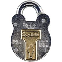 220 4-lever Steel Key Padlock - 38mm - Squire