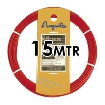 Guia Pasacable Acero Polipropileno 4mm 15mt Roja