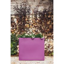 Tekcnoplast - Jardinière Pot De Fleurs Rectangulaire En Résine 90x30 Cm Mod. Flowerpot Top Violet