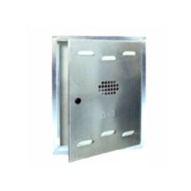 Puerta de metano 40X70 cm – Espesor 0,6 mm – Accesorios de conexión al gas