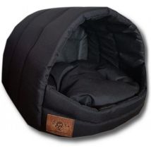 Viking Choice – Hundebett für kleine Hunde – 45 x 49 x 36 cm – Schwarz – Polyurethanschaum – 1 Jahr Garantie