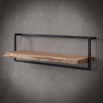 Furnwise - Wall Shelf Jax 100 Cm Solid Wood