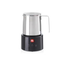 Illy - Milk Frother 23760 Montalatte Scaldalatte Nero Acciaio Inox