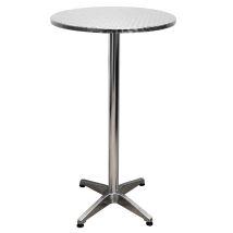 Tavolo Pieghevole Per Bistrot Piatto Rotondo Regolabile In Altezza Alu Pieghevole Per Mobili Da Giardino Piastra Pieghevole