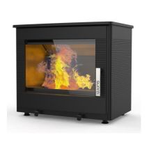 Supra - 7,3 Kw Schwarzer Wasserdichter Holzofen Fr9016120b