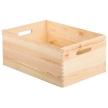 Caisse En Bois - 60x40xh23 Cm - Matériel Chr Pro
